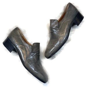 Vittorio Ricci Vintage Women’s Gray Leather Heeled Shoes